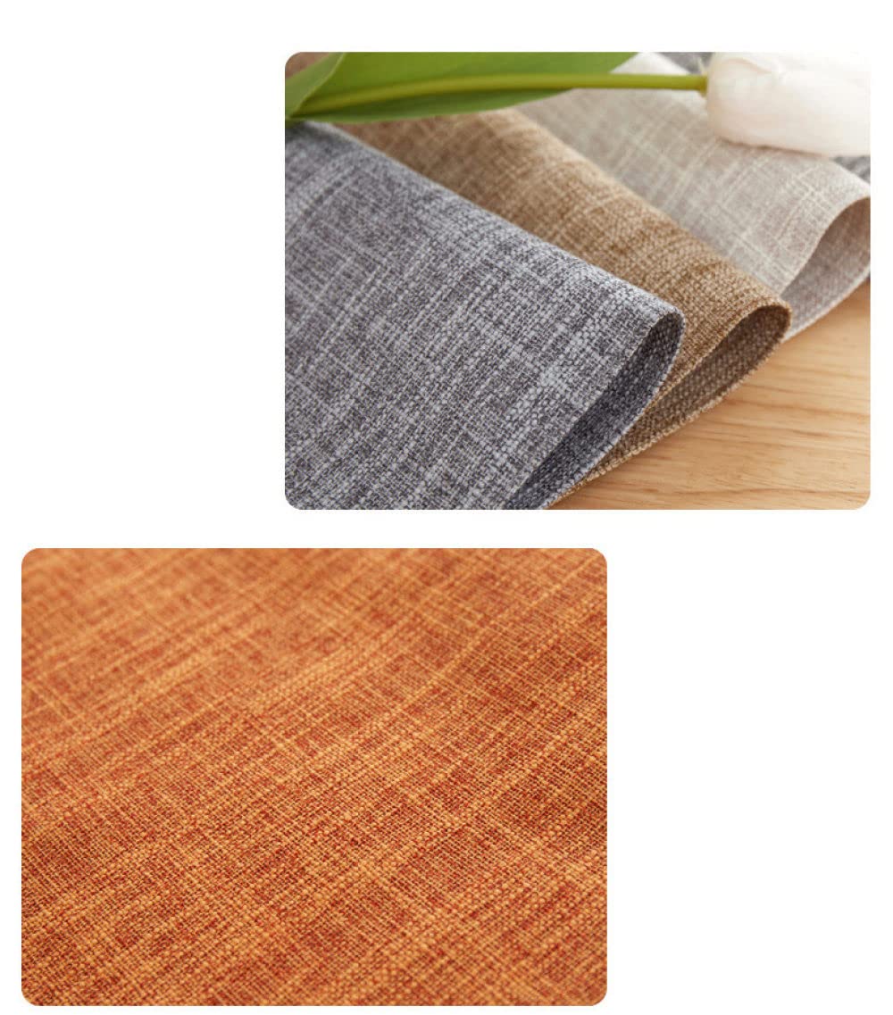 Salvamanteles,Manteles Individuales para Mesa De Comedor, Gris Claro, Minimalista, Sábanas De Algodón, Manteles Individuales, Manteles Individuales Resistentes Al Calor, Manteles Individuales para
