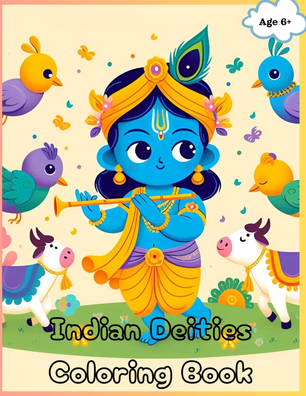 Indian Deities Coloring Book: Hindu Gods and Goddesses Coloring Book for kids
