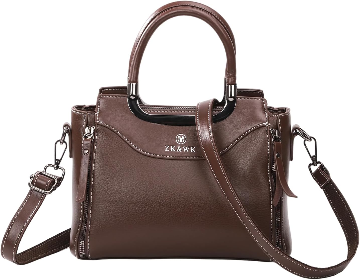 Women's Large Tote Bag, 2-in-1 Convertible Crossbody & Top Handle with Adjustable Short & Long Straps, Designer Style