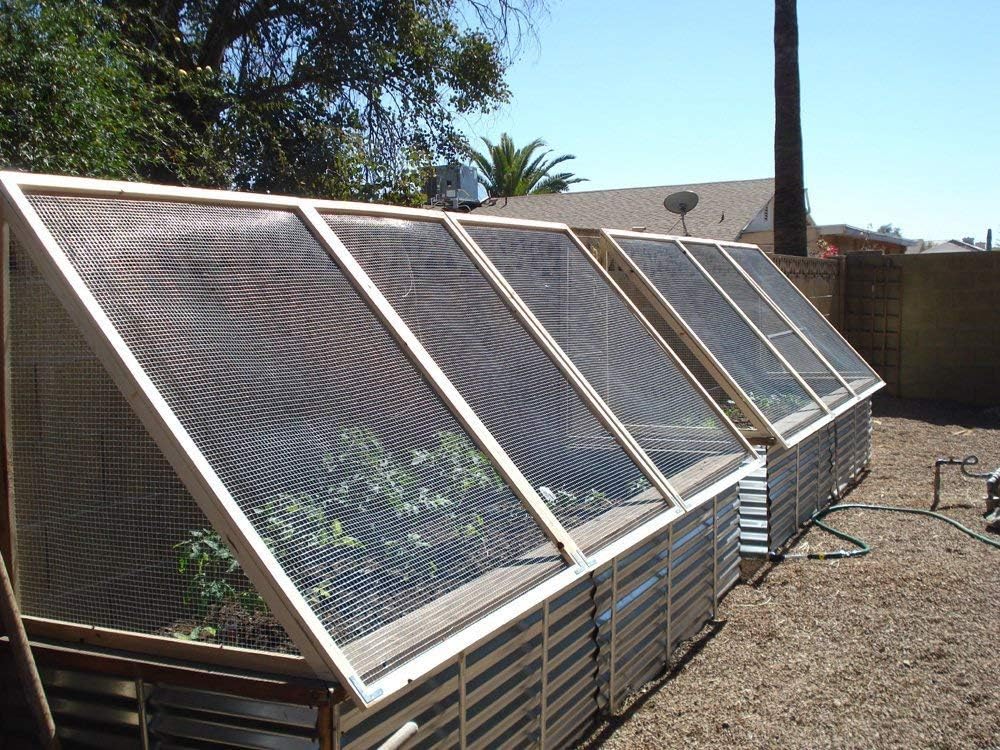 One-Day Sale: Up to 50% Off Amagabeli Hardware Cloth 48x100 1/4 Inch Galvanized After Welding Cage 23gauge Fence Mesh Roll Garden Plant Supports Poultry Netting Chicken Wire Snake Fencing Gopher Racoons Rabbit Pen Gutter Guard