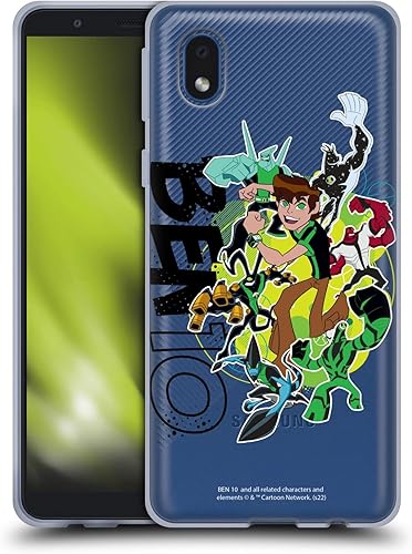 Head Case Designs Funda de gel con licencia oficial de Ben 10: Omniverse Character Art Graphics [protección de grado militar] compatible con Samsung