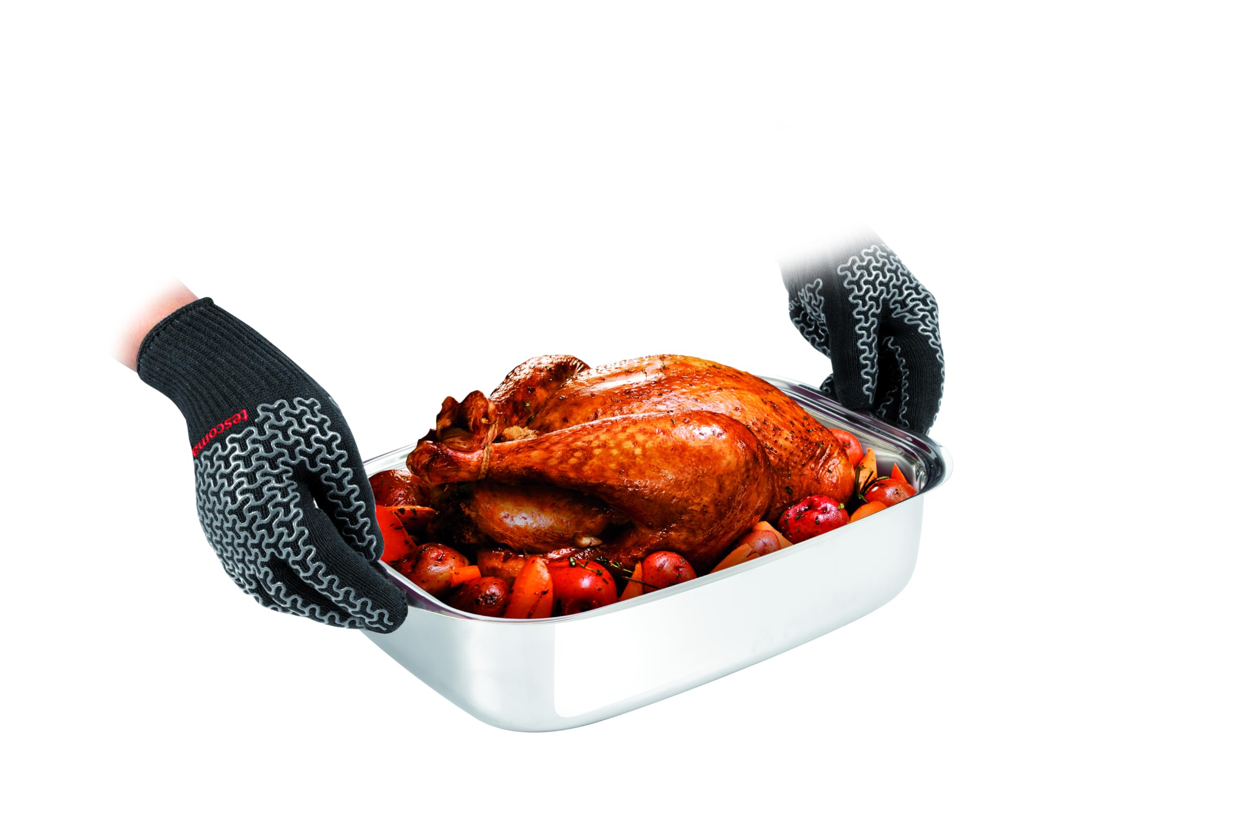 Tescoma 428843 Guanto da forno e BBQ misura L/XL, fino a 250 °C