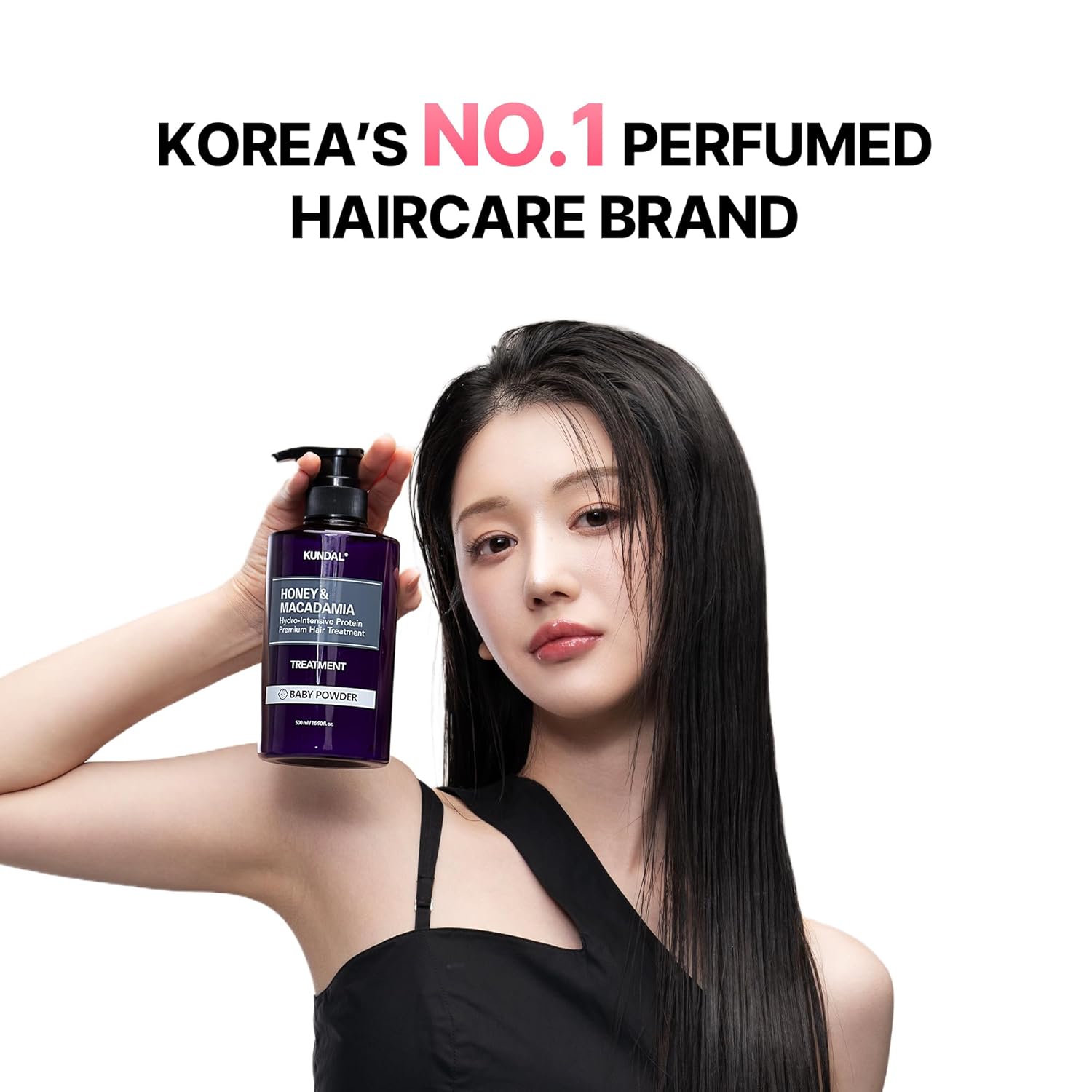 KUNDAL Honey & Macadamia / Cherry Blossom, Natural Protein Hair Care for Frizz Control & Elasticity | Cherry Blossom , 500ml (Pack of 2)