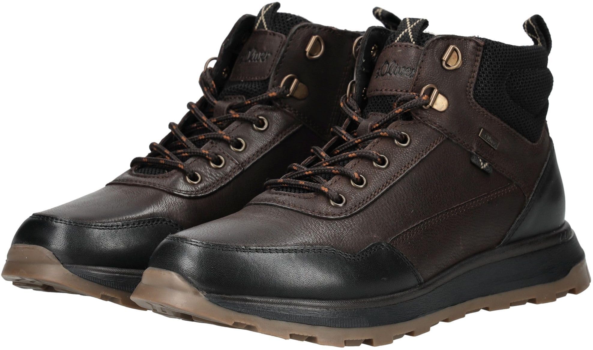 s.Oliver Herren Lace Boot Flat 5-15227-45, Stivaletto Uomo