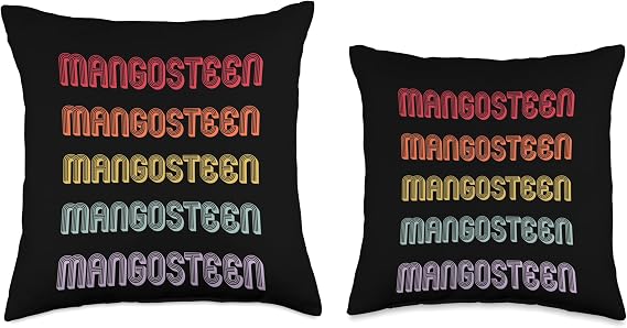Mangosteen Throw Pillow