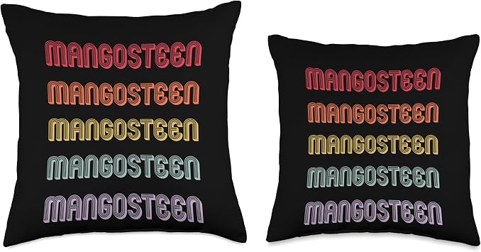 Mangosteen Throw Pillow