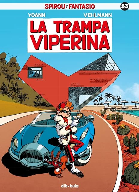 Portada de Spirou y Fantasio 53. La trampa viperina