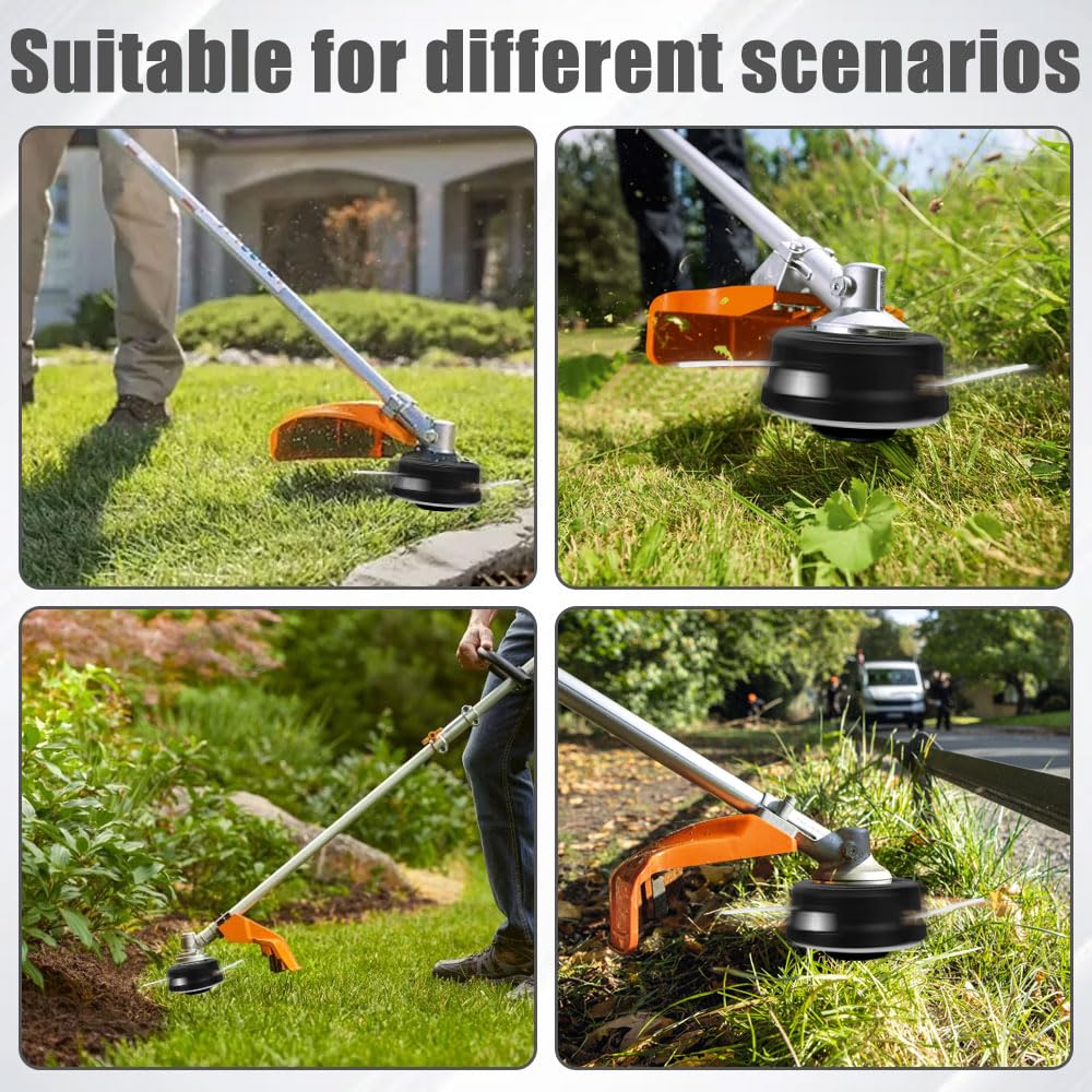 Testina Decespugliatore, C3-2 Testina Decespugliatore per FSA 57, Autocut C 3-2 per Stihl FSA 57 FSE 52 Giardino Curare Prato, per 4009 710 2106 Compatibile con Bobina Ricamb (2 Pack)