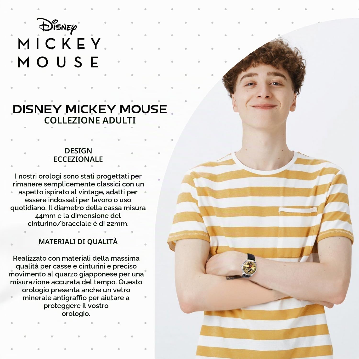 Disney by Ewatchfactory 56109 - Orologio uomo