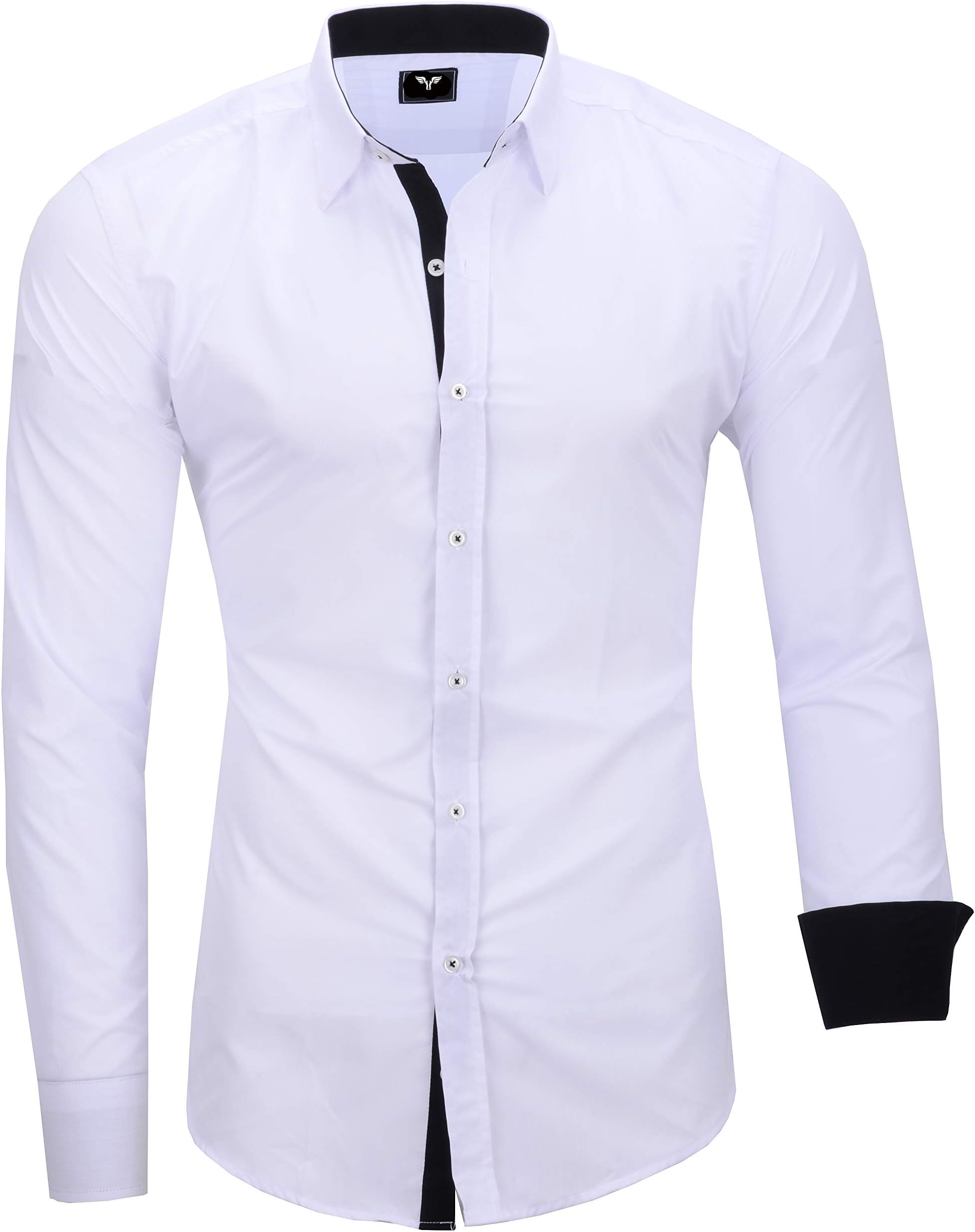 Kayhan Men´s Casual Shirt Long Sleeved, TwoFace