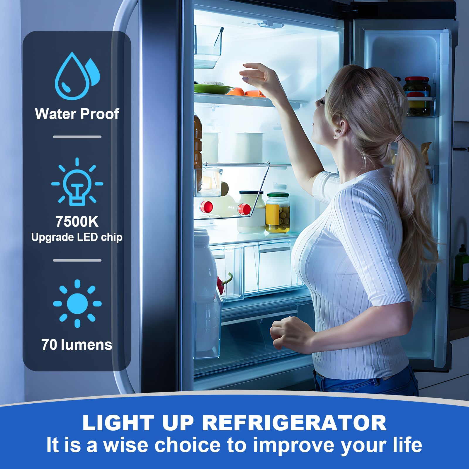 Wr55x26671 LED Refrigerator Light Board GE Refrigerator Part Ps11767930 Ap6035586(5 Pack) on Fridge.com - View 2