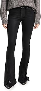 Women's High Rise Lou Lou Jolene Pockets and Twisted Outseam Slit Jeans