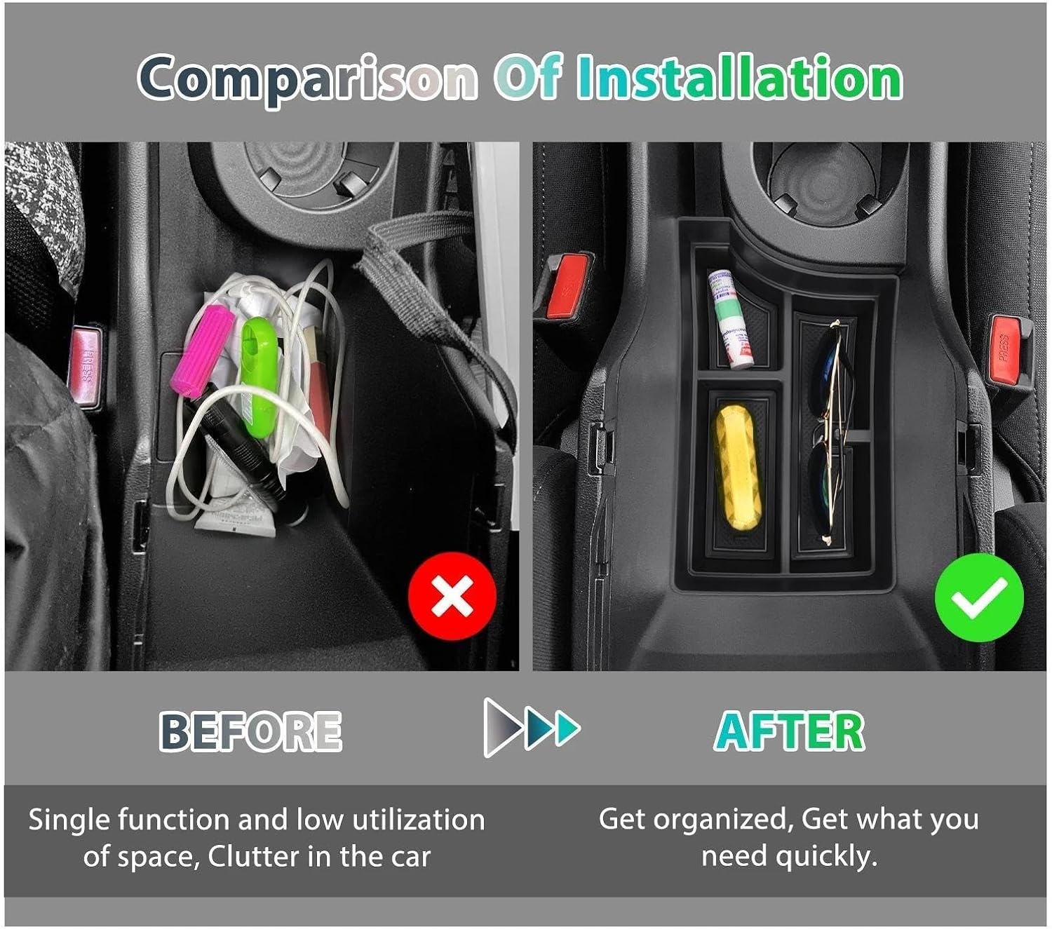 Car Armrest Box Storage image 3