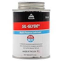 Vista 4 de AGS Automotive Solutions SIL-Glyde Brush Top puede compuesto lubricante multiusos para todo tipo de clima para todas las superficies, lata