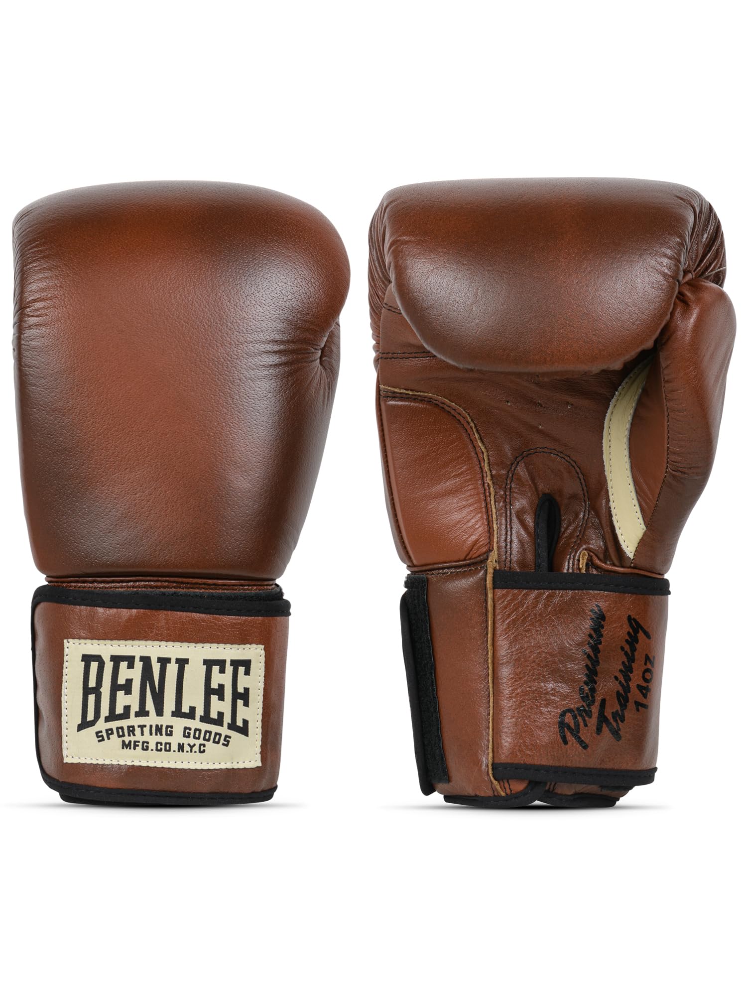 BENLEE Guantes de Boxeo de Cuero Premium Training