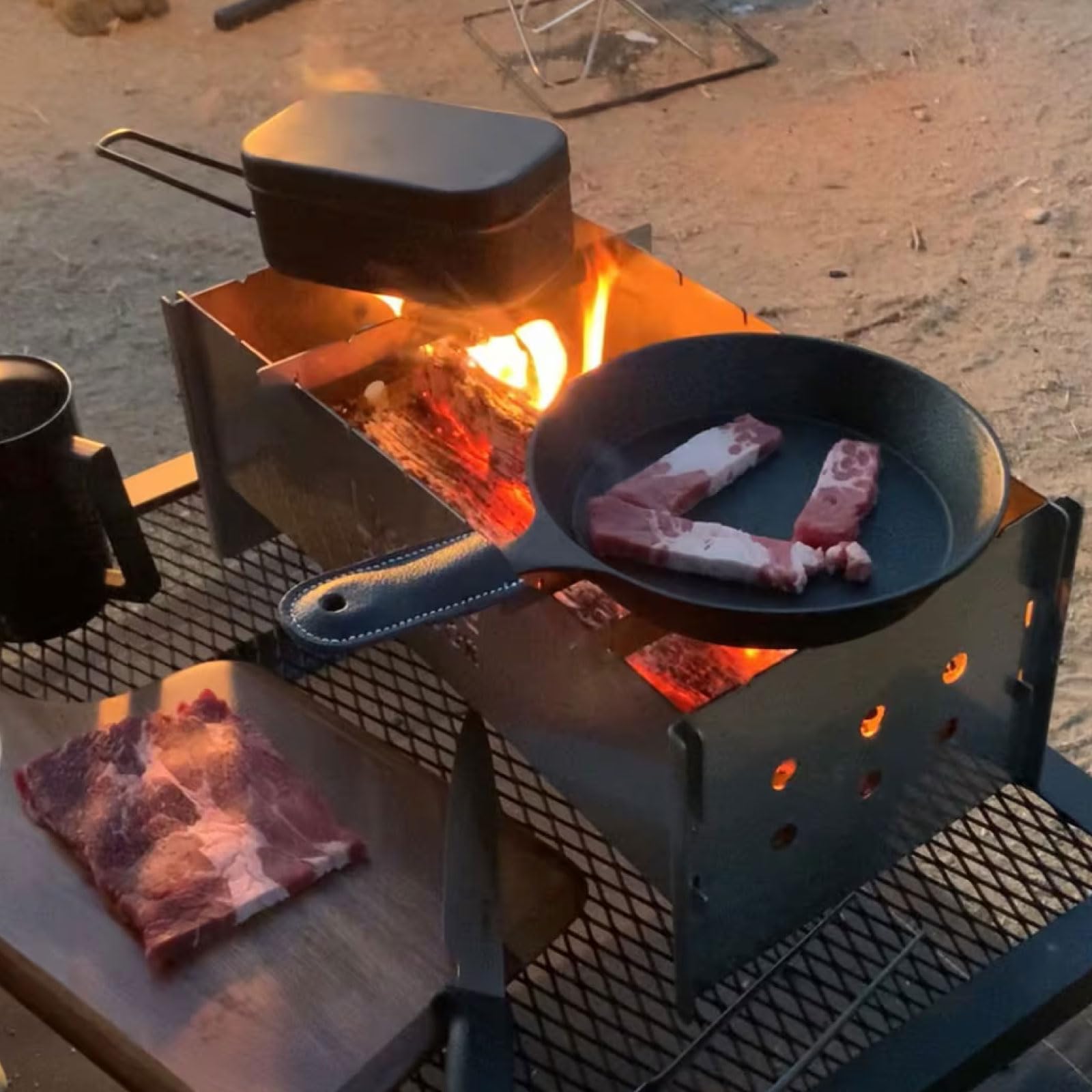 Amazon | Licolbe（リコルベ） 【710-1010-00】 調理焚火台