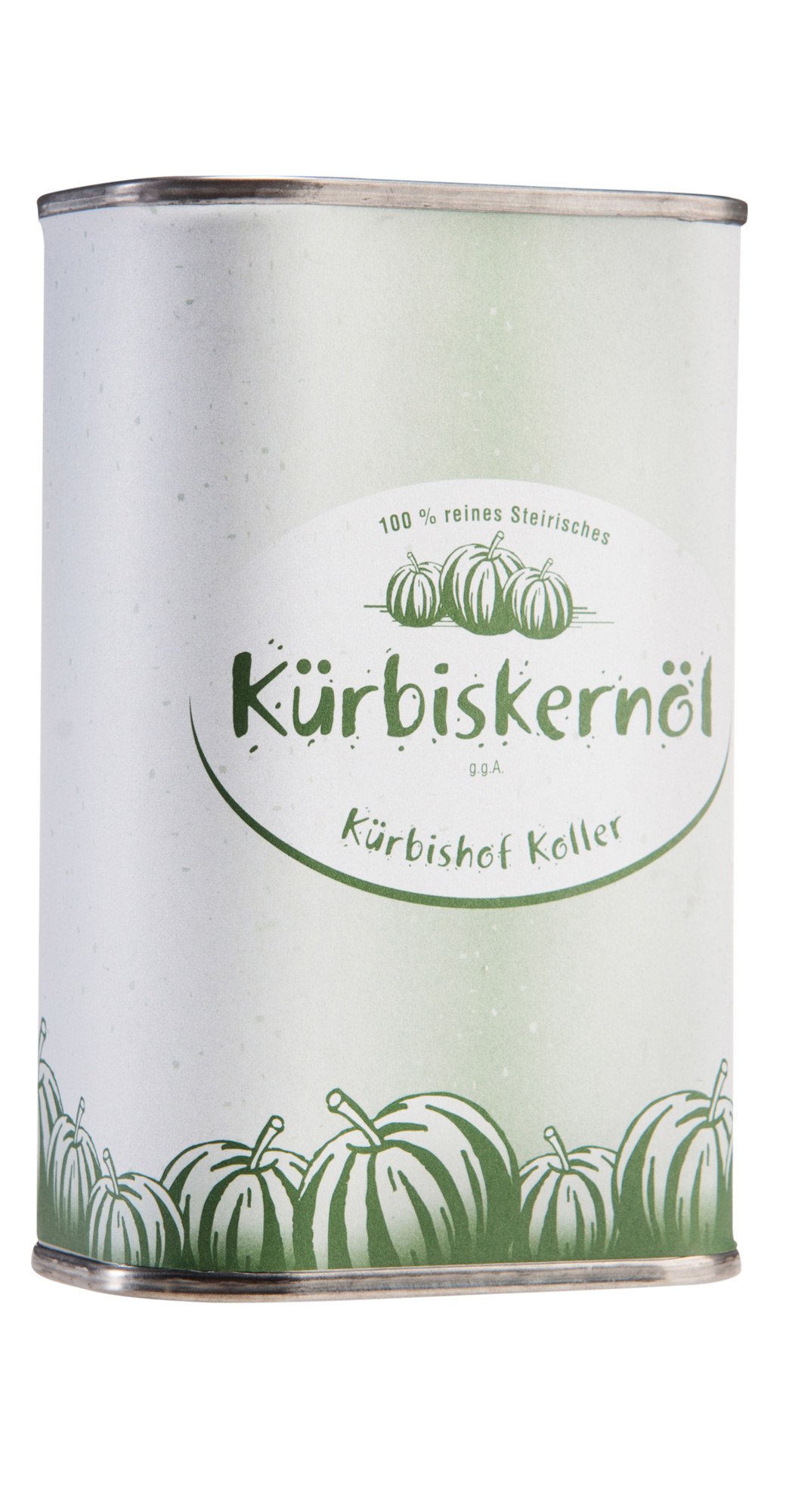 Kürbishof Koller Steirisches Kurbiskernöl in der Dose 0,5 Liter, 1er Pack (1 x 500 ml)
