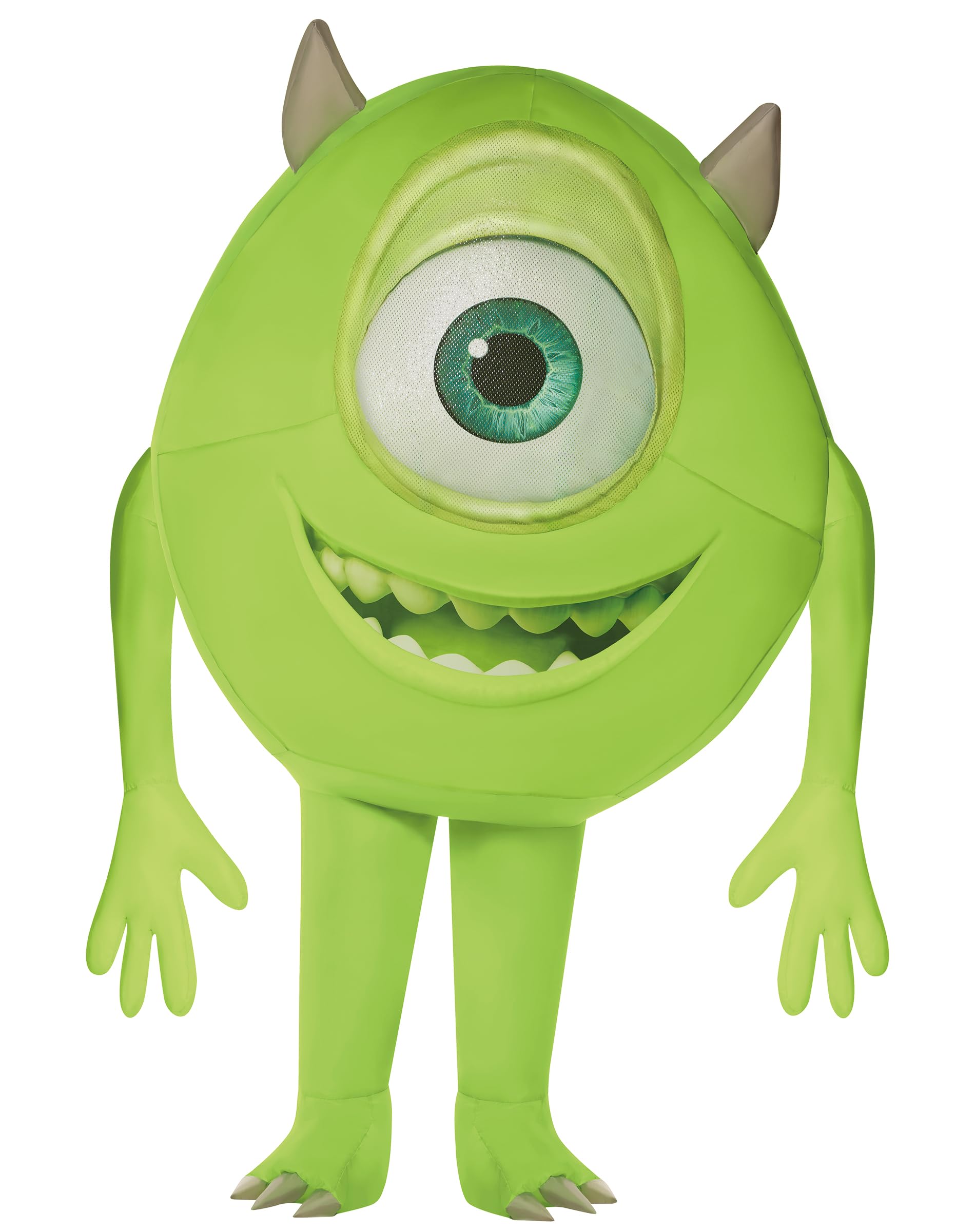 Spirit Halloween Monsters Inc. Kids Mike Wazowski Inflatable Costume | Officially Licensed | Funny Costume | Battery Operated