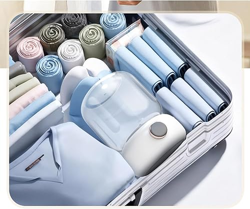 Miniatura 3 de 2L Portable Washing Machine Small Washer Deeply Laundry Socks Underwear Baby Clothes Washer Travel Washing Machine