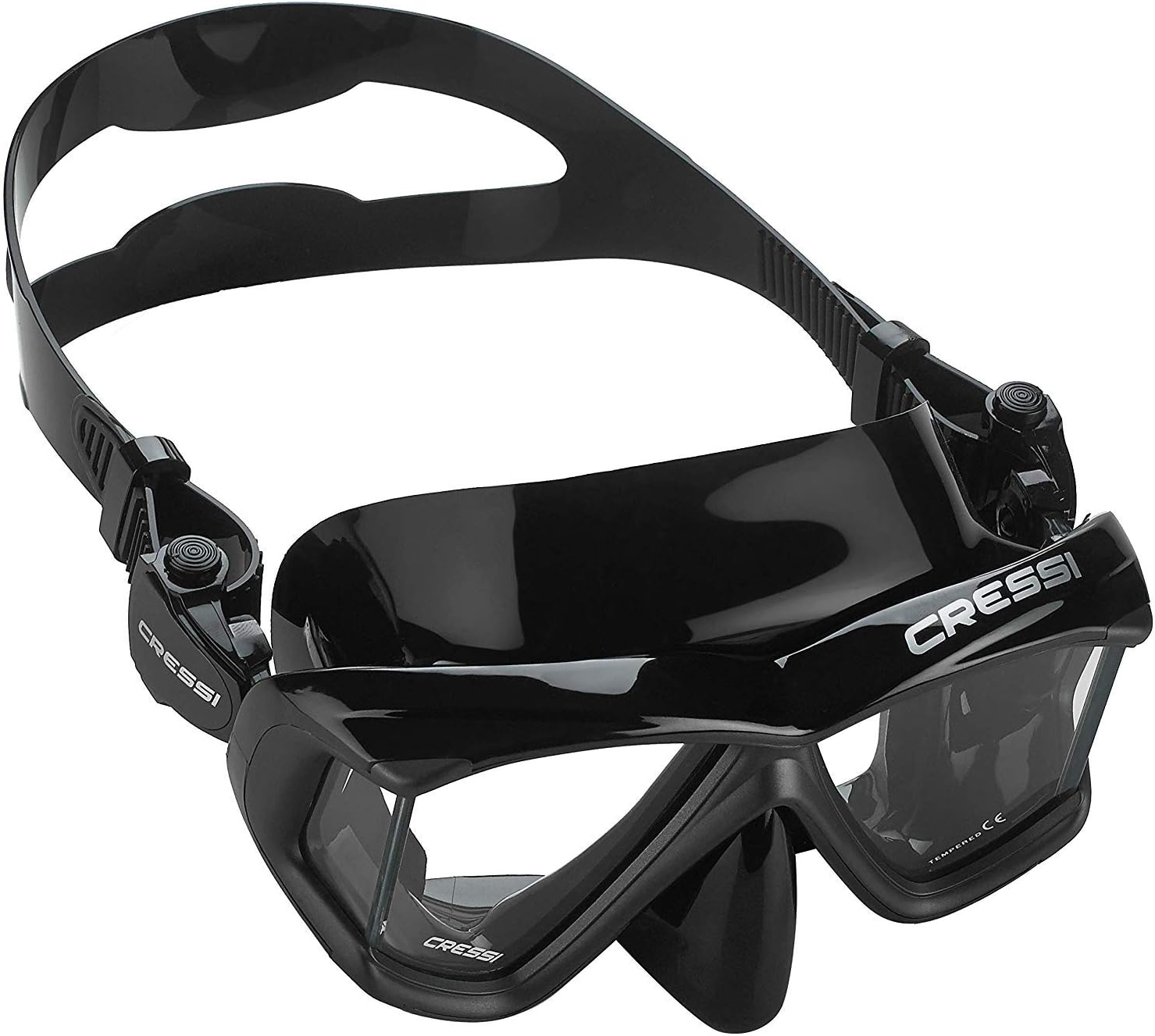 Cressi Perfect View Scuba and Snorkeling Mask in Pure Comfortable Silicone - Liberty Quattro: Designed in Italy - Image 2