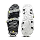 Asian Mens VIRAT-02 Casual Sandals with adjustable velcro closure for easy wear with flexible fitting and trendy and stylish looks with unique sole design | ideal for everyday use for mens as well as boys ( LGRYMUSTRD) -UK 7 gallery image