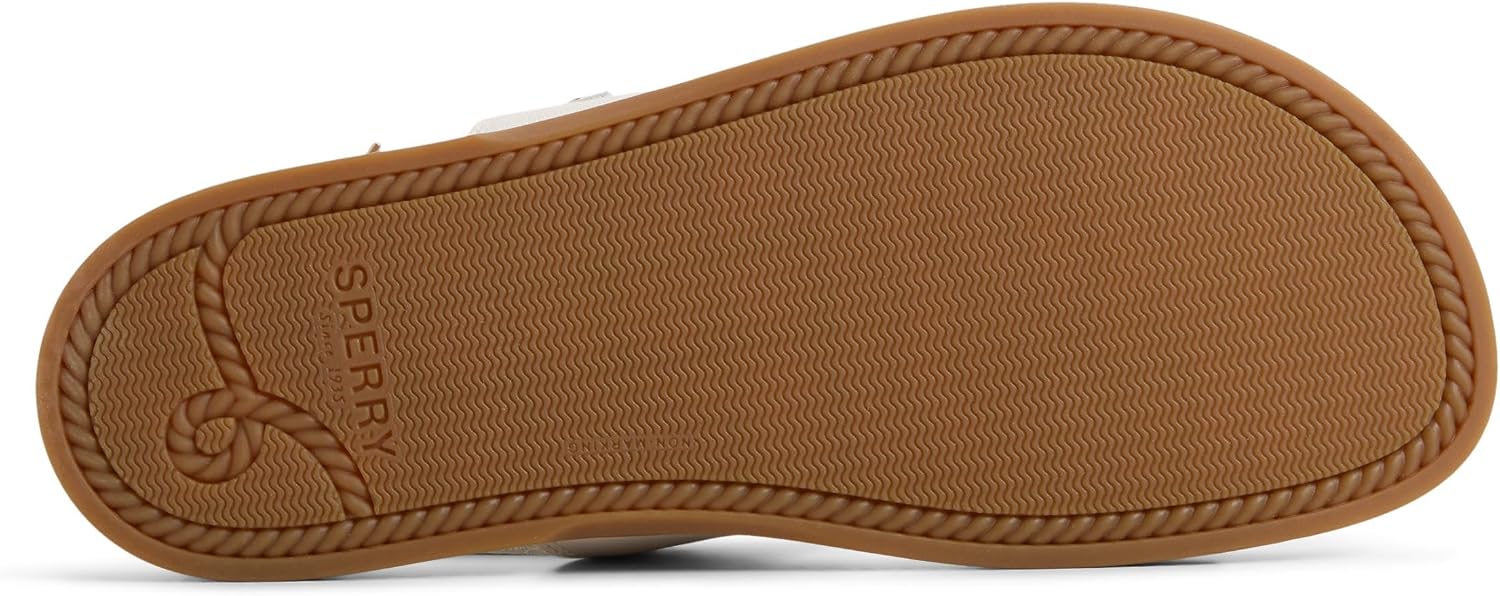 Sperry womens Capri Leather Two Strap Slingback Sandal