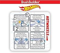 Vista 5 de Brush Buddies Hot Wheels - Cepillo de dientes para niños, paquete de cepillos de dientes, cerdas suaves para niños, niños de 2 a 4 años, paquete