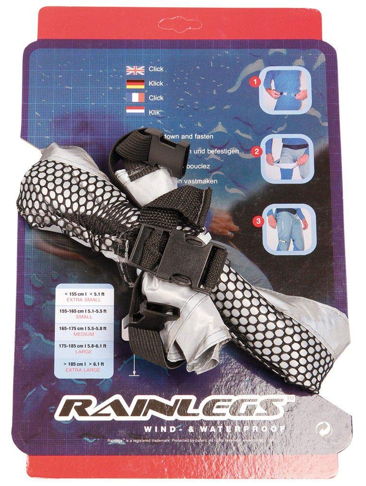 Rainlegs Raintrousers Reflective, grau, Extra Small, 701