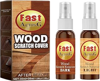 Laminatboden Kratzer Entferner,30ML+30ML,Möbelpflege,Reparatur Laminat Kratzer Politur Parkett Ausbessern