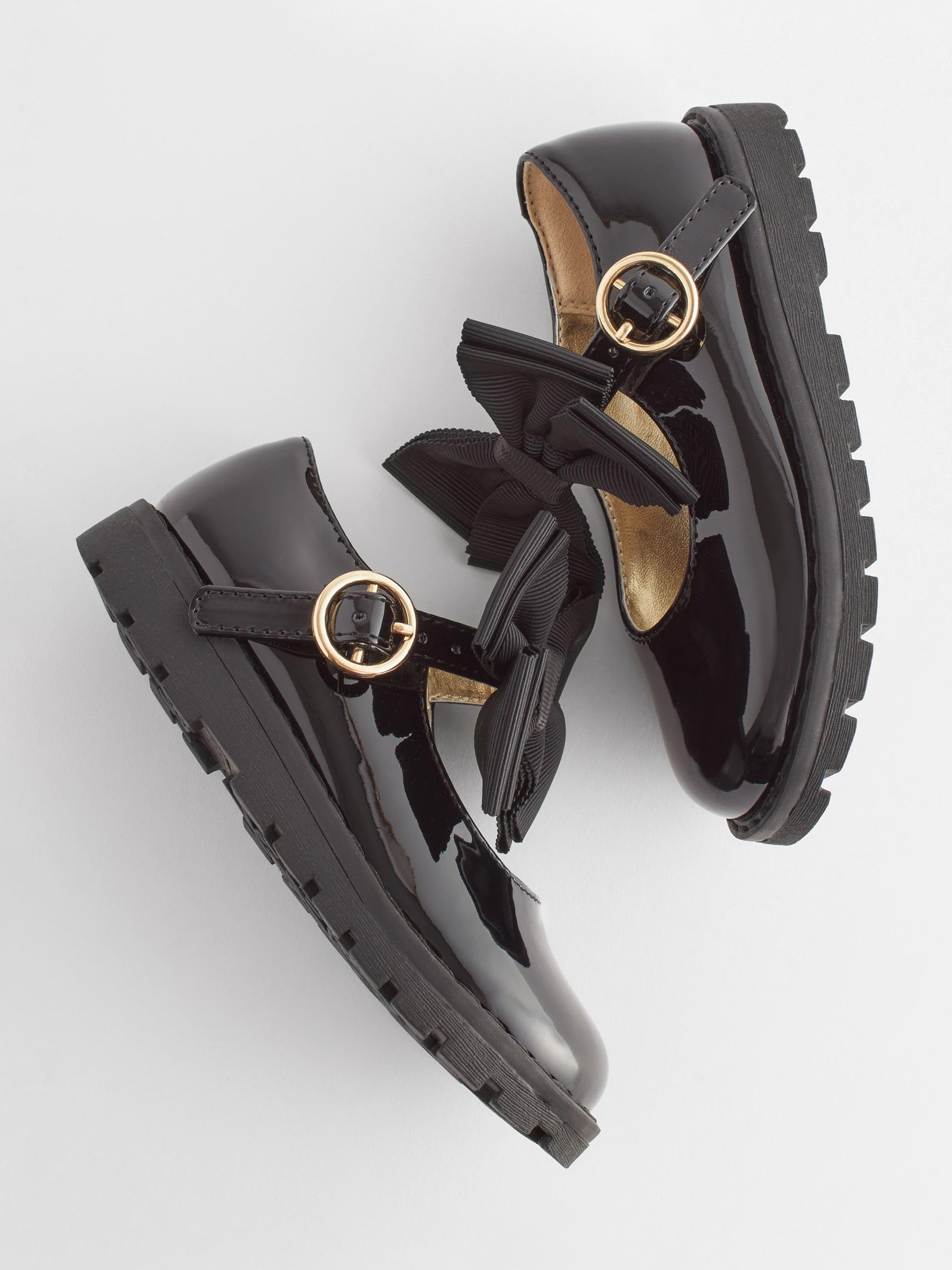 NEXT Ragazza Scarpe Mary Jane con Suola Spessa e Fiocco