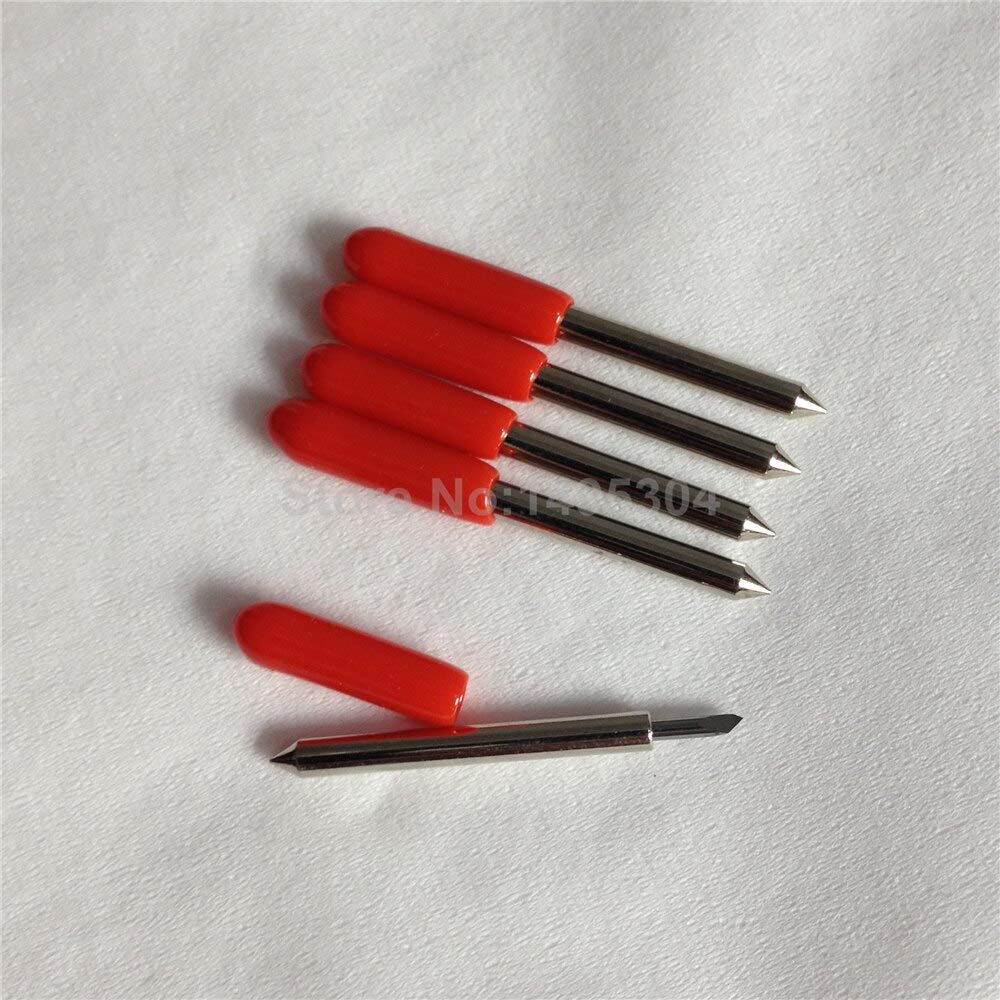 Printer Accesstories 5pcs 45 Degree R0land GCC Liyu Rabbit Redsail Cutting Plotter Blades Vinyl Cutter Knife