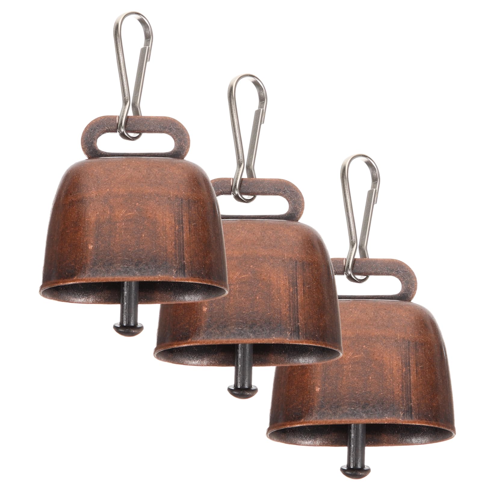 Anneome Wear-Resistant Metal Bell Bag Ornament Long Distance Bells for Farming Supply