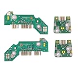 Laueily 4Pcs Yellow Angel Eyes DRL LED Boards Compatible for G20 330e 330eX 330i 330iX M340i M340iX DRL Headlight Boards Stabilizer Replaces 63118496133, 63118496137, 63118496138