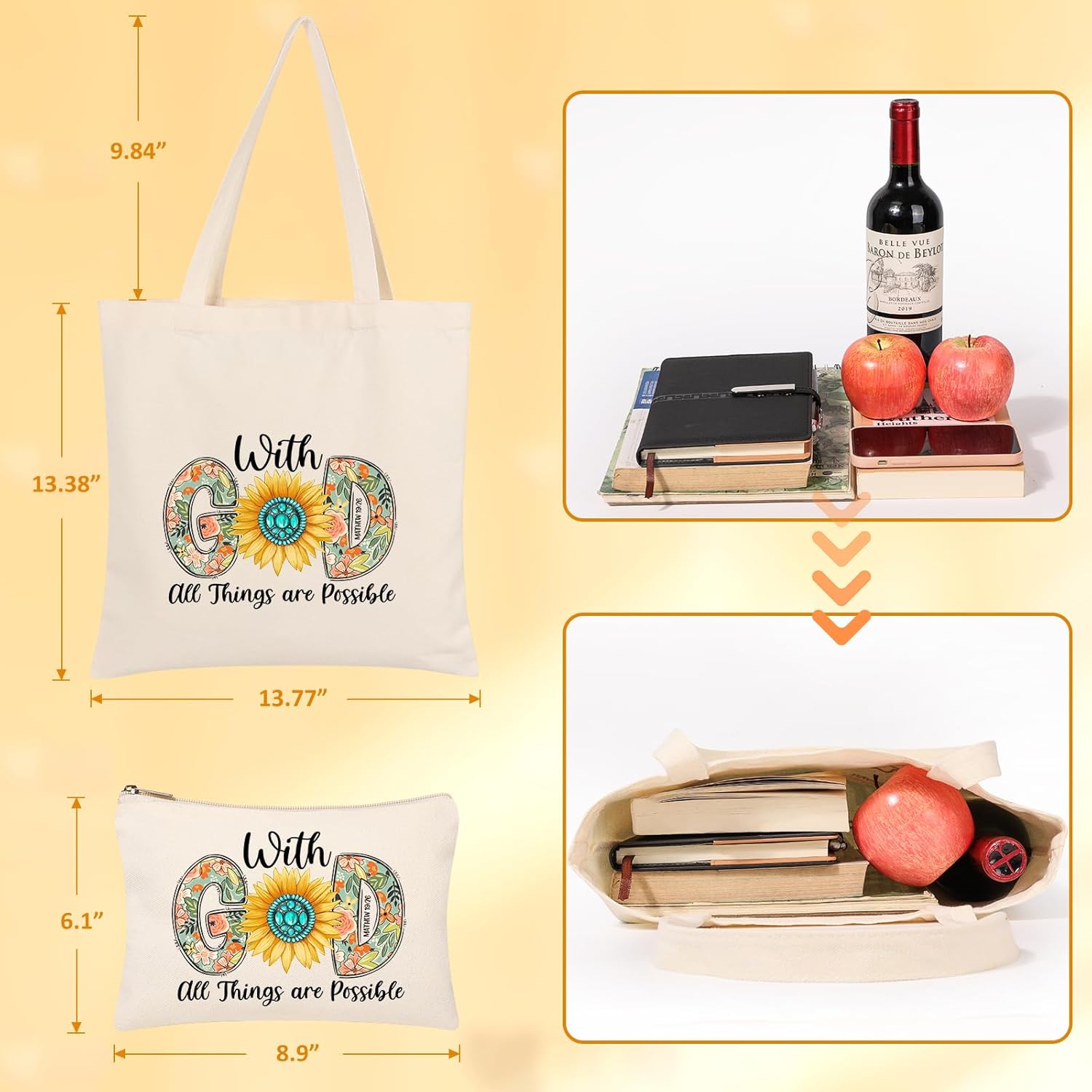 Christian Gifts for Women, Inspirational Birthday Gifts for Women Religious, Spiritual Religious Baptism Gifts, Encourage Gifts for Women Friends Female Sister Wife Girlfriends Coworker Mom Boss Lady - Image 6