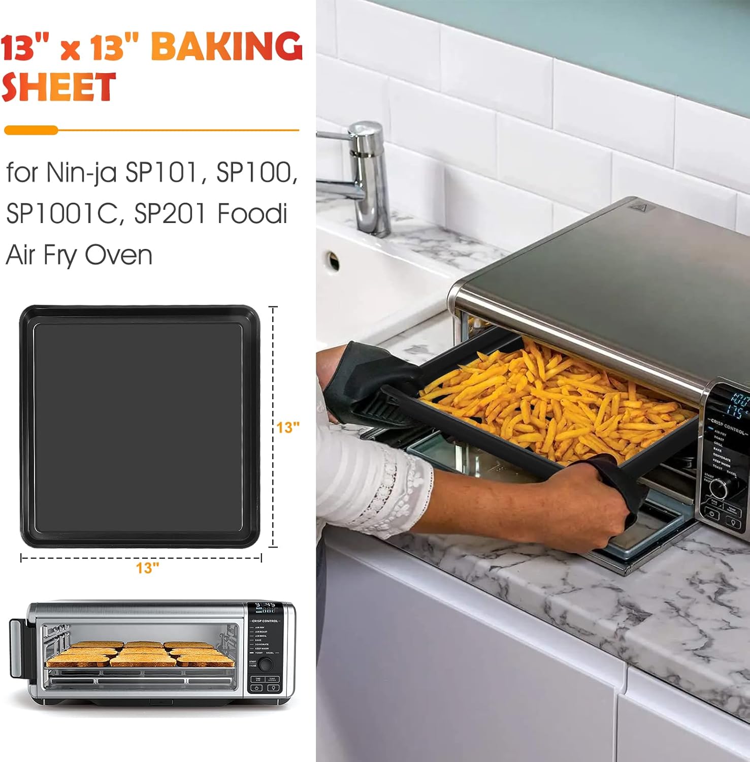 × Nonsti Baking Sheet, Replacement Baking Pan for SP100, SP101,