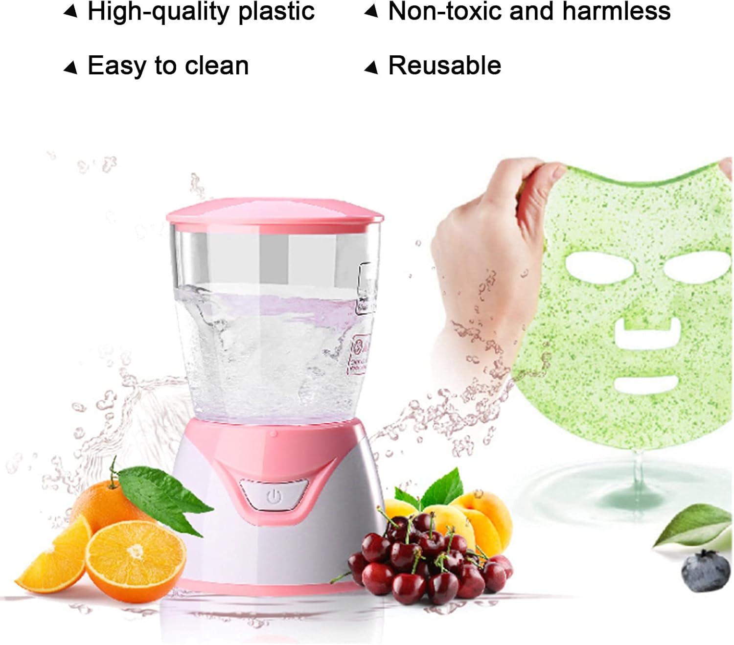 7 Types Facial Mask Mold for DIY Face Mask Machine, Reusable Face Mask Patch Molds, DIY Facial