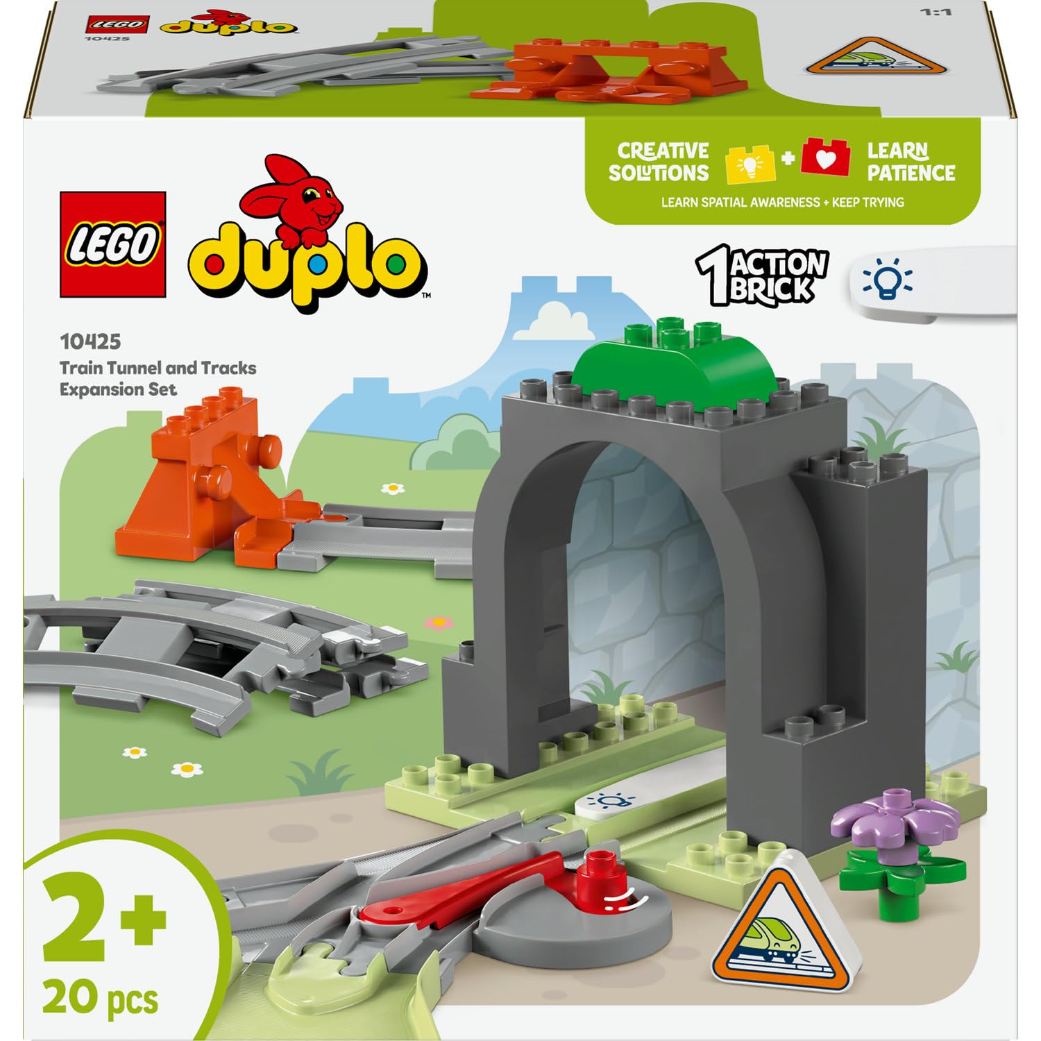 LEGO DUPLO Town Tren Tüneli ve Rayları Ek Macera Seti 10425