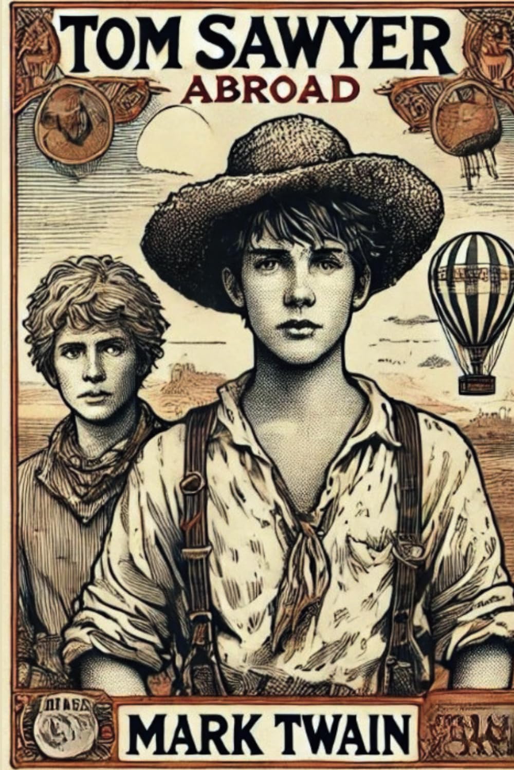 Tom Sawyer Abroad: Tom Sawyer Series, original unibridged, sequal to The adventure of Tom Sawyer