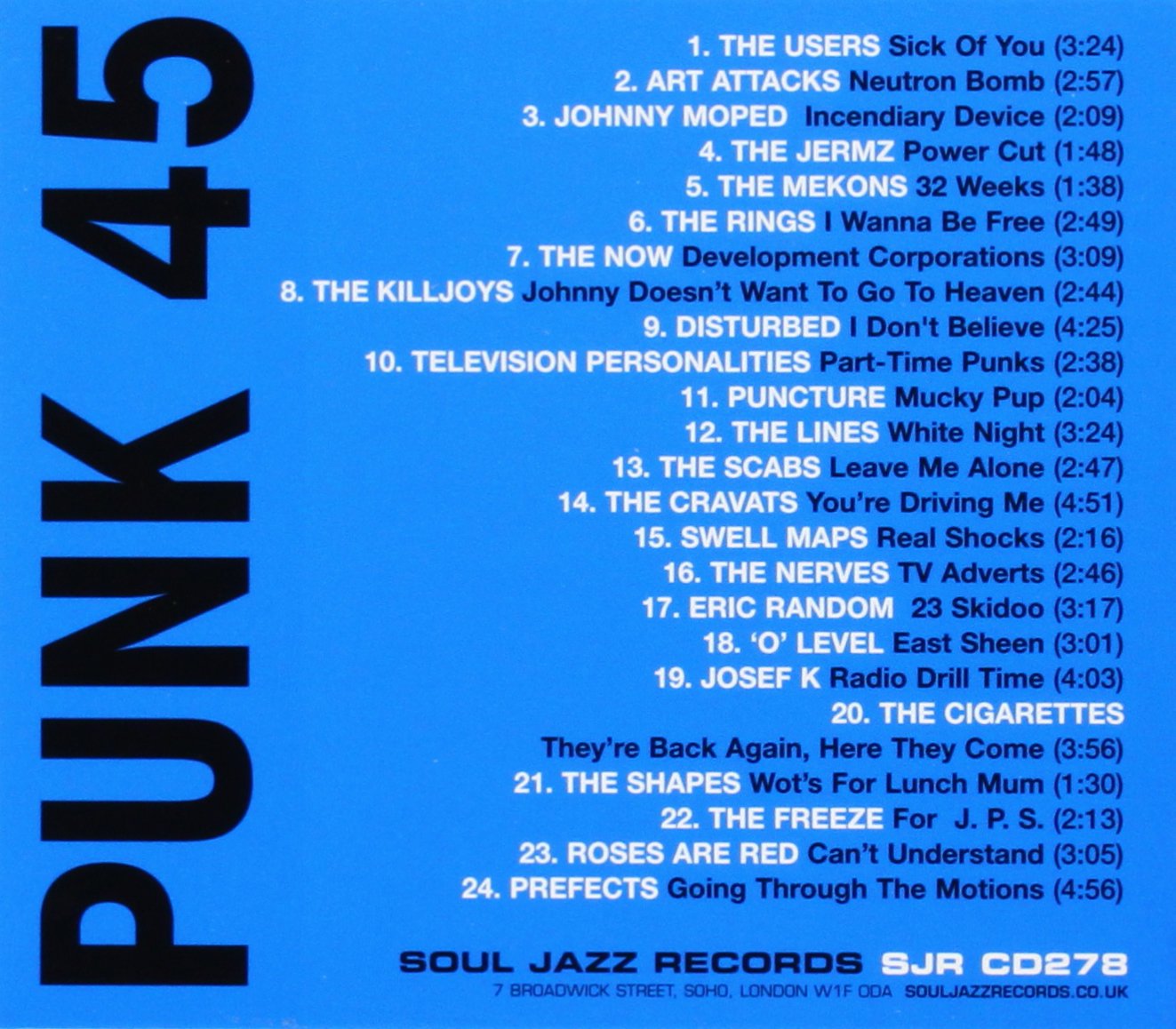 Vol. 2-Underground Punk & Post Punk In The Uk: 77-