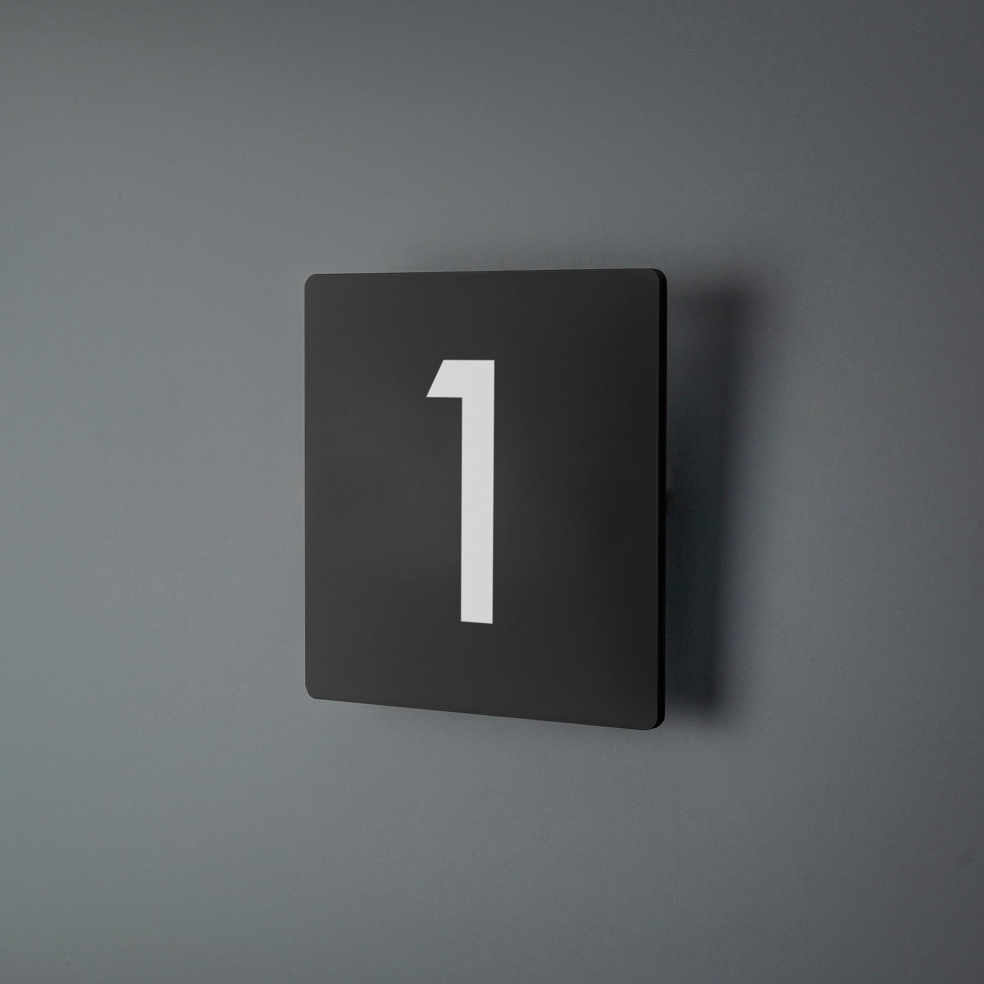 Numéro de Maison,Plaque Numero Maison Numéro de porte de maison moderne en acrylique, résidence, hôtel, restaurant, rue personnalisée, numéro de maison 3D, noir et blanc, gris(Gray,20x14cm(3mm thick))