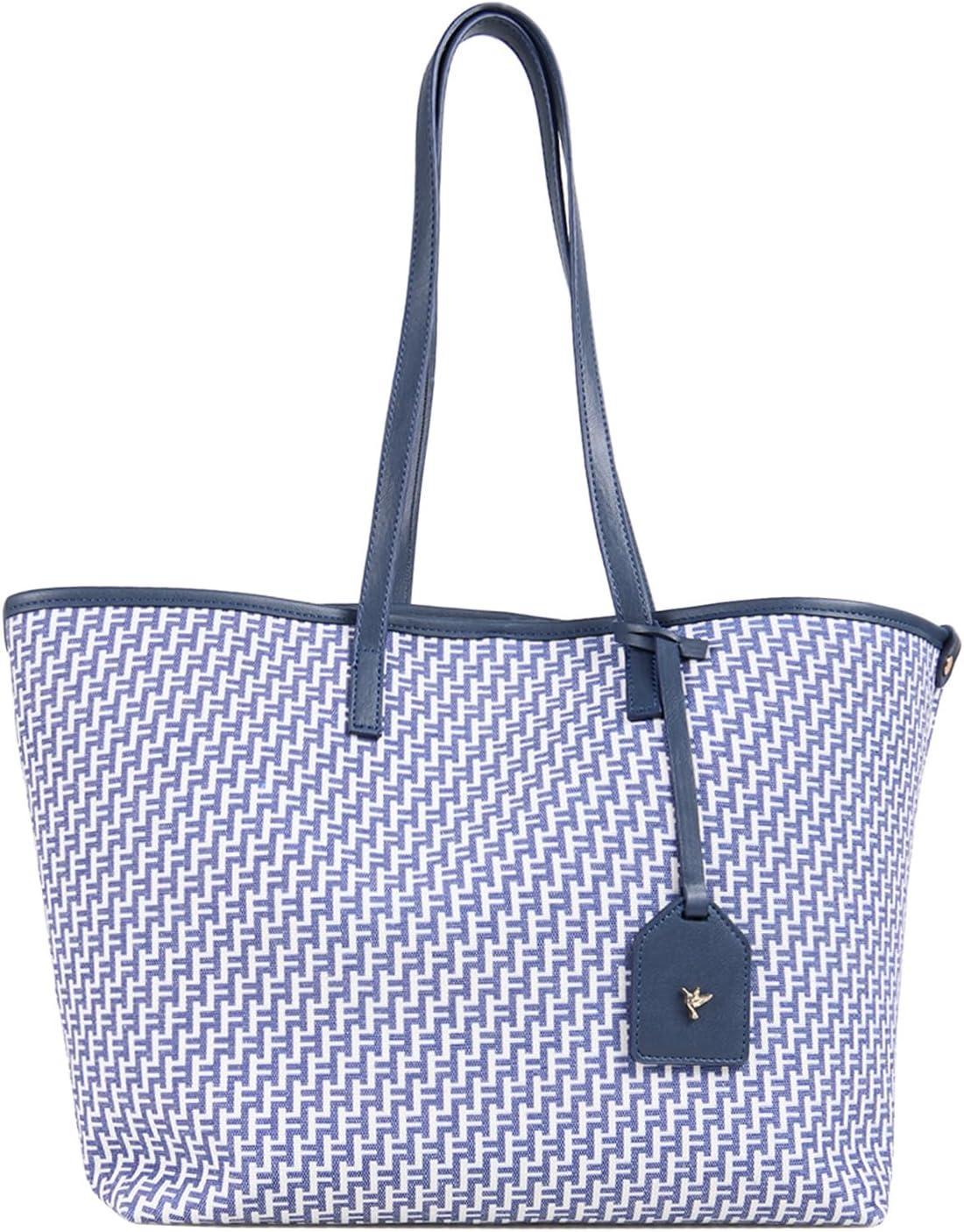 Fabrika Tote Çanta Keten, Standart, 5003335960, Lacivert, Kadın