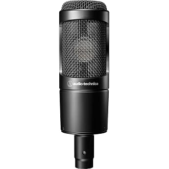 Audio Technica AudioT AT2035 Condenser Microphone bk Cardioid Polar Pattern