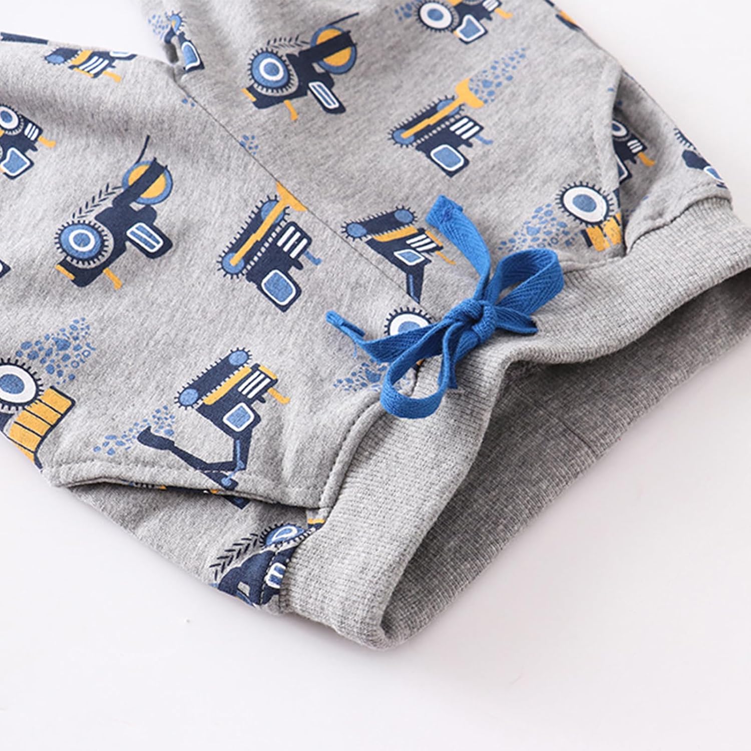 Little Boys Jogger Pants Toddler Boys' Drawstring Elastic Waist Cotton Casual Sweatpants 1PC/ 2 PCS Set - Image 7