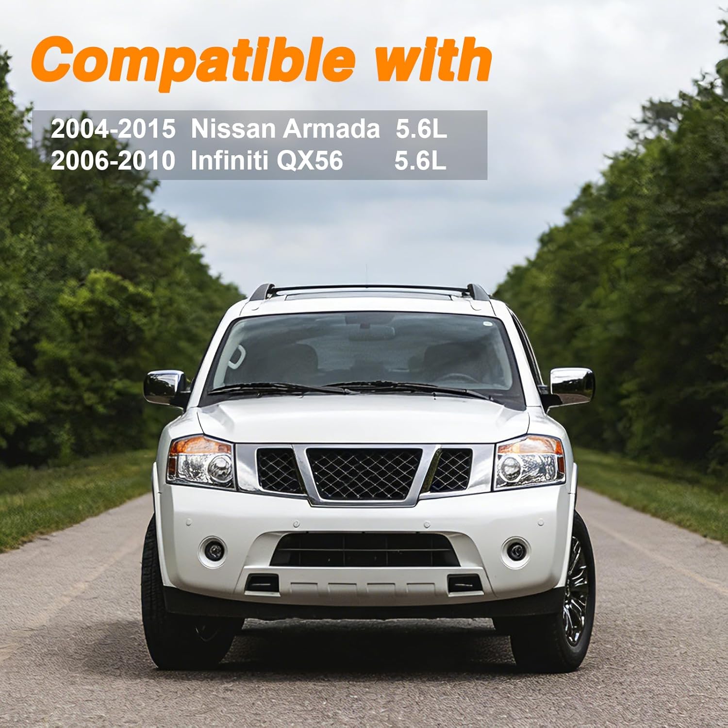 Heater Unit Inlet Hose Control Valve Compatible with Nissan Armada 5.6L 2004-2015 Infiniti QX56 5.6L 2006-2010 Replace # 92400-ZW10A 92400-ZC300