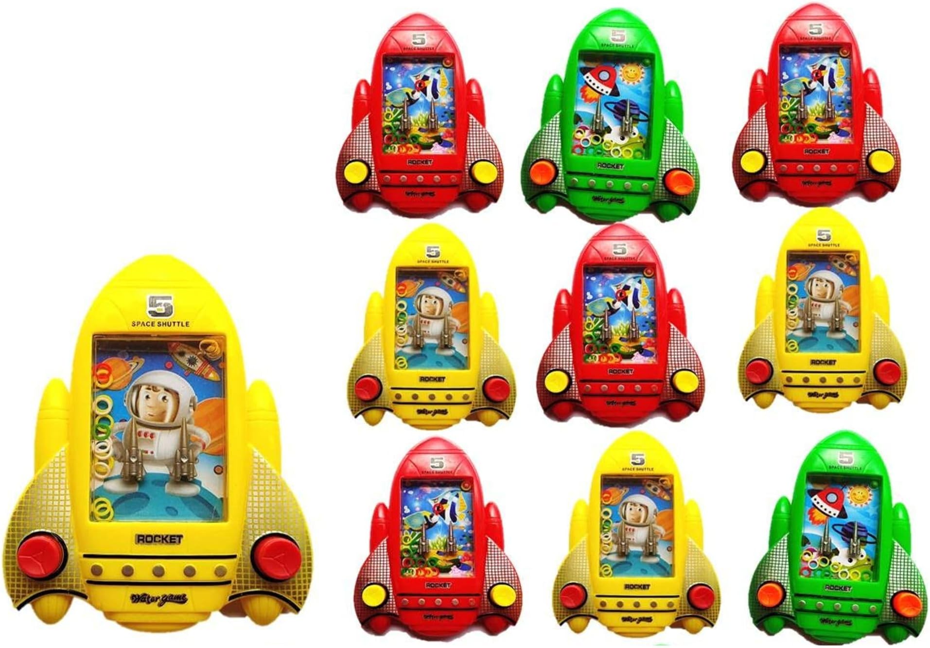 Birthday Popper Rocket Water Game Set of 10 | Birthday Return Gifts for Kids of All Age Group