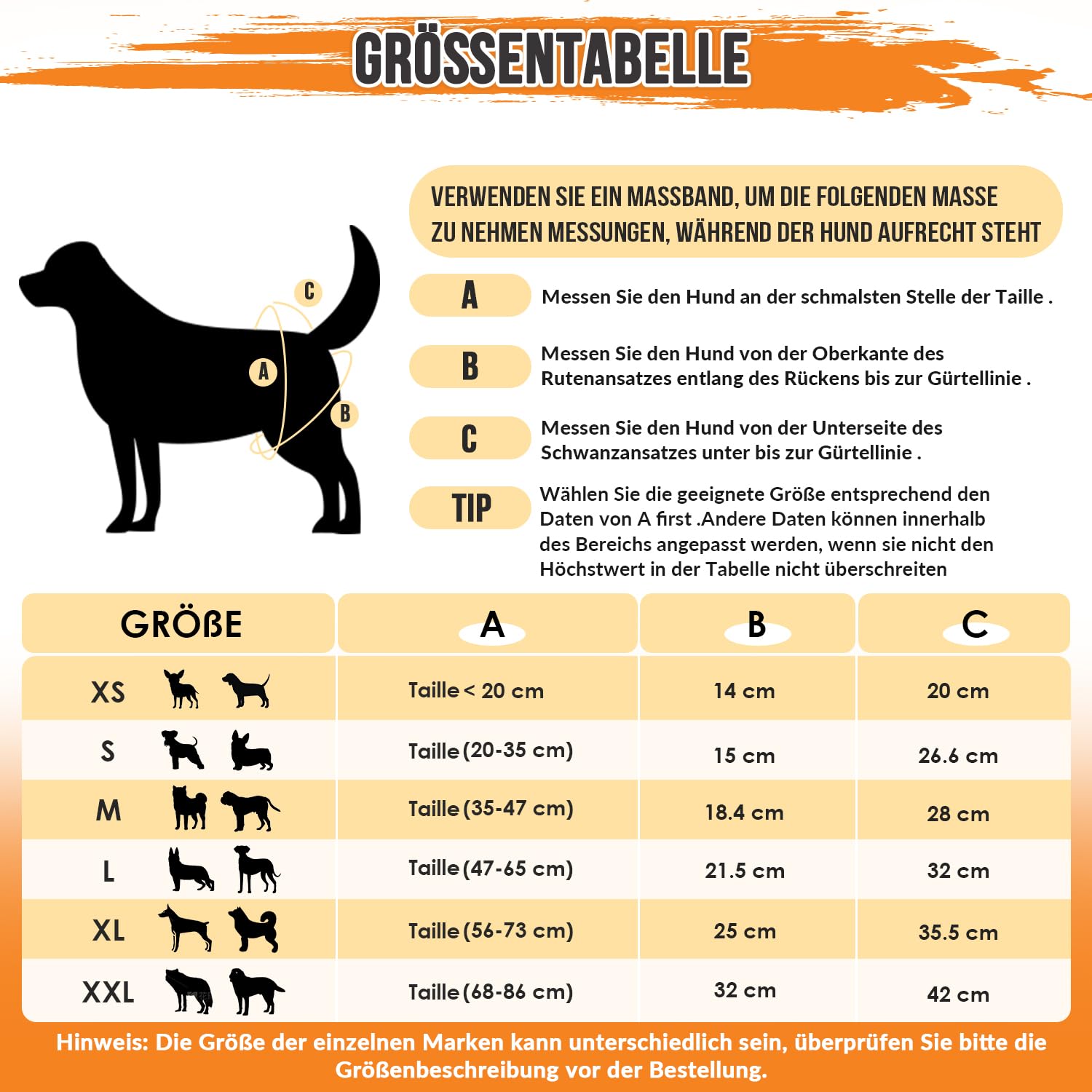 Eyein 3 Stück Hundewindeln für Hündinnen, Wiederverwendbare und Hochsaugfähige läufigkeitshose für hündinnen, Waschbare hundehöschen mit zweifacher Anpassung für Läufigkeit & Inkontinenz (#1, L)
