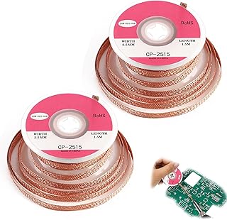 2-Pack Solder Wick with Flux