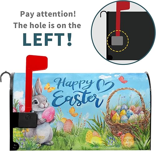 Miniatura 9 de Cubierta magnética para buzón de Halloween, tamaño estándar de 21 x 18 pulgadas, cubierta magnética para buzón de otoño, Halloween, vacaciones,