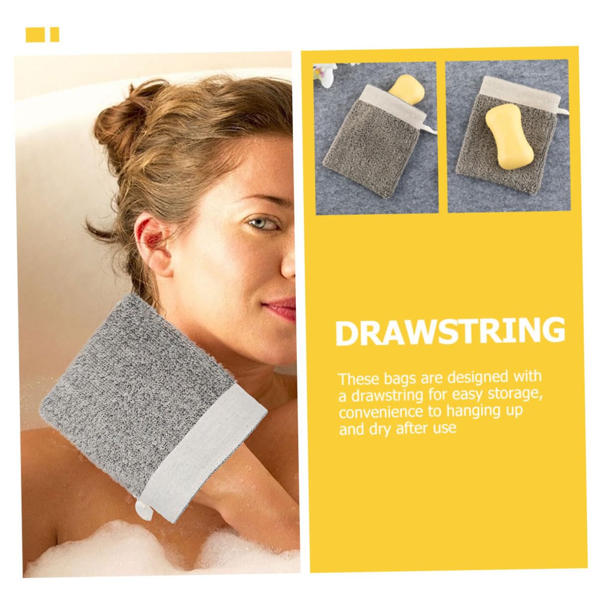 8 piezas de jabón espuma guantes de masaje soporte para rejilla de jabón cuerpo luffa bolsa exfoliante con jabón baño luffas lino máquina de burbujas de jabón tomar un