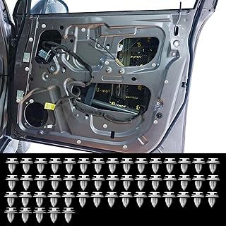 RGOAANC 50PCS Door Trim Panel Retainers Clips, Push Clips, 90467-A0005 Car Door Clips Fasteners, Car Retainer Clips Compat... Price In India